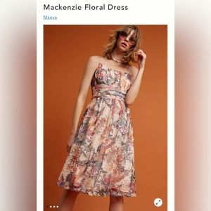 Anthropologie MAEVE Mackenzie Floral Dress